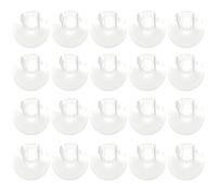 HEMOTON 20Pcs Plug Socket Covers Childproof Electrical Outlet Protectors with 2 & 3 Hole Transparent Design for Baby Safety at Home and Office