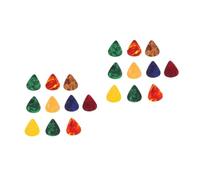 HEMOTON 20pcs Shiny Guitar Picks for Electric Guitar of Quality Celluloid Picks for Gifts
