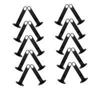 HEMOTON 20pcs Soccer Cone Holder Stand Sturdy Plastic Disc Cone Storage Rack for Football Training Prevents Tipping Versatile Outdoor Agility Marker for Soccer and Football Practice