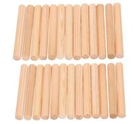 HEMOTON 24pcs Acoustic Violin Column Wooden Violin Sound-post for Musical Instrument Supplies