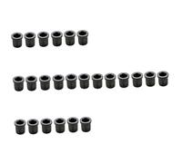 HEMOTON 24pcs Guitar String Ferrules Mounting Caps for Electric Guitar Bridge Professional Supplies String Caps for Playing Accessories