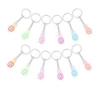 HEMOTON 24pcs Luminous Turtle Keychain Pendant Mini Resin Animal Charms for Car Keys Backpacks Handbags and Phone Decoration Cute Dark Accessories