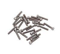 HEMOTON 24pcs Screws for Humbucker Double Coils Pickup Mounting Screw for Electric Guitar Replacement Parts for Guitar Accessories