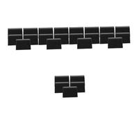 HEMOTON 25pcs Fader Caps Replacement Slider Caps for Mixing Console Fader Buttons Black Slider Screw Cover for Dj Console Mixer