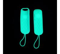 HEMOTON 2pcs 2pcs Remote Control Silicone Cover Shockproof Glow-in-the-dark Protective Sleeve Compatible with General Tv Brands Fluorescent Blue
