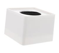 HEMOTON 2pcs Abs Square Microphone Flag Station Logo for Interviews Pop Filter Mic Accessory