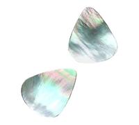 HEMOTON 2pcs Acoustic Guitar Picks Thickness Guitar Plectrum for Electric Acoustic Stone Material Unique Sound Effects