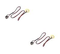 HEMOTON 2pcs Acoustic Guitar Piezo Pickup Mandolin Trigger Transducer Pre- Guitar Amplifier Gmb604
