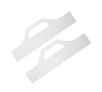 HEMOTON 2pcs Acrylic Cribbage Board Templates with Comfortable Grip for Woodworking and Kitchen Use, Creative Freedom Router Templates for Woodworking Plans and Charcuterie Boards
