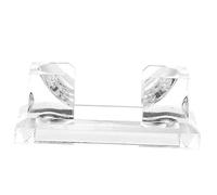 HEMOTON 2pcs Acrylic Music Instrument Stand for Thumb Piano Display Holder Sturdy and Portable Stand for Kalimba Acrylic Riser Smooth Base
