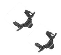 HEMOTON 2pcs Adjustable Clip Eye Patch for Men Glasses Shield for Shooting Training Quick-attach Blinder for Glare Reduction Versatile Angle Protection for Competition and Practice