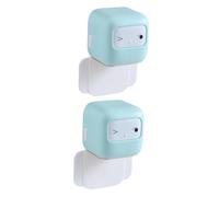 HEMOTON 2pcs Anti-Fall Device Safety Connector Wardrobe Fixer Furniture Anchor Wall Drawer Connector Child Safety Protector Plastic Safety Protector Furniture Anti-Falling Connector