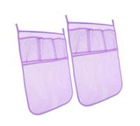 HEMOTON 2pcs Bath Toy Storage Bag for Tub Mesh Shower Organizer Mesh Bag for Bath Toys Tidy Caddy