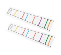HEMOTON 2pcs Beginner Violin Finger Position Markers Stickers for Violin Fingerboard Placement Learn Scales Notes Practice Guide
