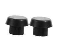 HEMOTON 2Pcs Billiard Cue End Stopper Durable Pool Cue Backing Plug for Protection Easy Connection Lightweight Practical Replacement Accessory for Billiard Cues