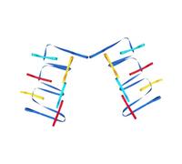 HEMOTON 2pcs Boy Girl Wrist Leashes Walking Rope Pack Preschool Boys and Girls Safety Bands and Leash Backpack for Toddlers