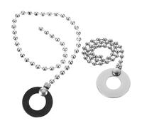 HEMOTON 2pcs Cymbal Sizzle Chains for Drum Kit with Aluminum Alloy Construction Enhance Cymbal Sustain and Tonal Depth for Jazz Performance Drum Hardware Accessories