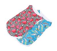 HEMOTON 2Pcs Decorative Puppy Shirts Comfortable Wear Resistant Dog Clothes for Small Breeds Adorable Design for Everyday Wear and Special Occasions for Photos Red Strawberry Leaf Pattern