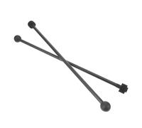 HEMOTON 2pcs Double-ended Xylophone Hammers Non-slip Marimba Drumsticks for Percussion Instruments Made of Stainless Steel Rubber and Felt for Marimba Tongue Drum Glockenspiel