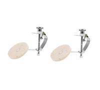 HEMOTON 2pcs Drum Mute Pad Snare Drum Damper Jazz Silencers Dampener Bass Mute Silencers Damper Pads Tone Control for Musicians