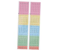 HEMOTON 2pcs Easy to Apply Guzheng String Stickers Music Note Sticker Pack for Boy Girl Guzheng Learning