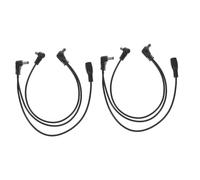 HEMOTON 2pcs Effector Daisy Line 9v Guitar Cable Instrument Effector Adapter Guitar Effects Cable Dc Cable Happy Birthday Decorations Electric Guitar Electronic Component Pedal Board