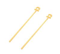 HEMOTON 2pcs Egyptian Snake Scepter Walking Cane Lightweight Halloween Costume Accessory for Kings Wizards Role Play and Themed Events Cosplay