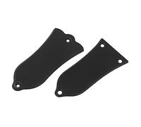 HEMOTON 2pcs Electric Guitar Truss Rod Cover Bell Head p Adjusting Rod Cap for Headstock Pvc Material