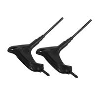 HEMOTON 2pcs Ergonomic T-Handle Wrench for Roller Skates Inline Skates and Skateboards 4mm Flat Head Maintenance Tool Quick Wheel Change Accessory Portable and Easy to Carry