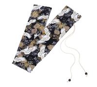 HEMOTON 2pcs Folk Style Flute Storage Bag Cotton Case for Clarinet Recorder Soprano Flute Gig Bag Music Instrument