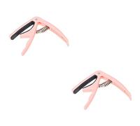 HEMOTON 2pcs Guitar Capos for Acoustic and Electric Guitars Spring Loaded Capo Clamp