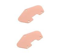 HEMOTON 2pcs Guitar Pickup Base Plate Copper Replacement for Electric Guitar Pickups Easy to Install Stain and Resistant Compatible Models