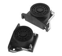 HEMOTON 2pcs Heavy-duty Vehicle Reversing Alarm with Distinctive Bibi Sound Backup Reverse Buzzer for Cars Trucks Engineering Vehicles Warning Siren
