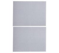 HEMOTON 2pcs High Density Purifying Sponge Filter Pads for Aquariums Aquarium Filter Sponge Pad for Freshwater Fish Tank Internal Filtration