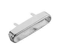HEMOTON 2pcs Hollow Nickel-plated Cover for Electric Guitar Pickup Shield to Prevent Corrosion and Style Suitable for Electric Guitar Pickup Replacement