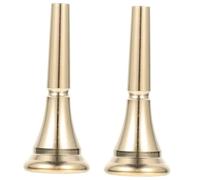 HEMOTON 2pcs Horn Mouthpiece Design Easy to Use Clean Musical Instrument Accessory