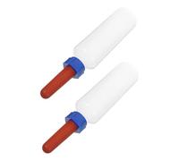 HEMOTON 2pcs Lamb Feeder Bottle with Soft Silicone Nipple Thickened Nursing Bottle for Calves and Sheep Easy to Clean Farm Animal Milk Feeder for Young Livestock