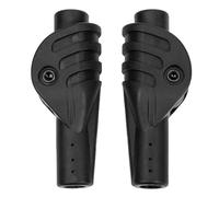 HEMOTON 2pcs Lightweight Black Carbon Fiber Tent Support Rod Joint Impact Resistance, Folding Pole Connector for Garden Support Structure and Greenhouse Camping Accessories
