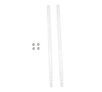 HEMOTON 2pcs Luminous Fluorescent Drumsticks 5a Bubble Design for Stage Performance Red and Blue Color for Drumming Music Festivals and Practice