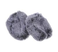 HEMOTON 2pcs Mic Filter Cover Thick Mic Plush Cover Windshield for Microphone Protect