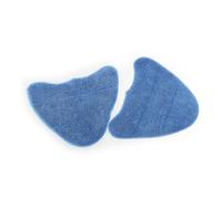 HEMOTON 2pcs Microfiber Steam Mop Replacement Pads for Steam Mop Easy to Attach and Water Absorbing Cleaning Covers Suitable for Slates and Everyday Cleaning