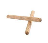 HEMOTON 2pcs Mini Wooden Rhythm Sticks Drumsticks for Percussion Instrument Wood Tip Drumstick Accessories for Drummer Gifts for Boys and Practice Sessions
