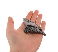 HEMOTON 2pcs Motorcycle Side Fin Trim Lightweight Plastic Blade Wing for Electric Motorbikes, Noise Reduction and Wind Noise Minimising Fairing Accessory in Black for Exterior Styling