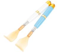 HEMOTON 2pcs Multifunction Extendable Stainless Steel Back Scratcher with Smooth Claw Design for Itch Relief and Relaxation, Portable Telescopic Back Massager for Home Use