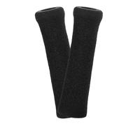 HEMOTON 2pcs Non-Slip Walking Cane Handle Wraps Thick Comfortable Grip Covers for Elderly Mobility Aid Crutch Accessories Reusable Crutch Handles