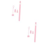 HEMOTON 2pcs Pencil Gen Case Screen Touch Pen Sleeve Protective Cover for Pencil Lost Cover Stylus Accessories
