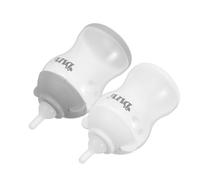 HEMOTON 2Pcs Pet Feeding Bottles for Puppies and Kittens Portable Nursing Supplies Travel Feeder with Breastfeeding Simulation Heat Resistant Design for Small Animals