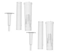 HEMOTON 2pcs Plastic Fountain Nozzle Spray Heads for Water Feature Pump with Versatile Water Flow and Break Resistant Design and Rockery Bonsai