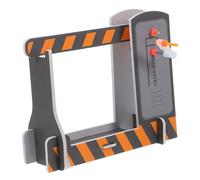 HEMOTON 2Pcs Railroad Crossing Train Track Accessories for Educational for Creative Play and Motor Skills Development for Level Crossing Scene