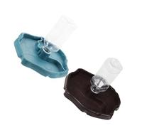 HEMOTON 2pcs Reptile Water Feeder Auto Water Dispenser Tortoise Lizard Snake Bowl Decorative Easy to Use Pet Food Holder